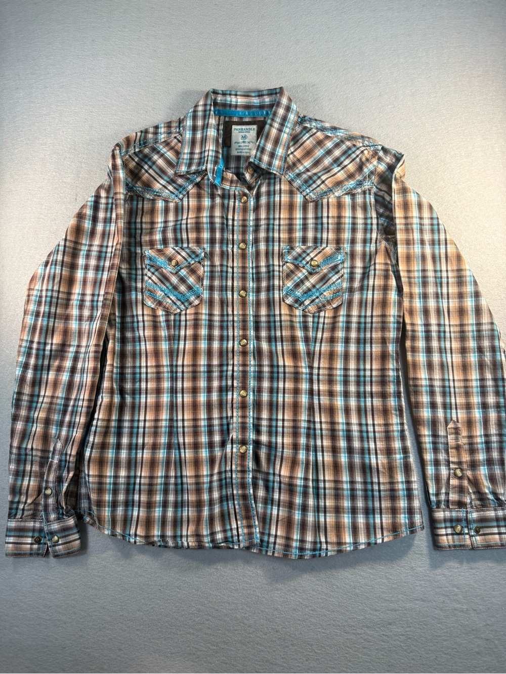 Women’s Plaid Western Snap Shirt
